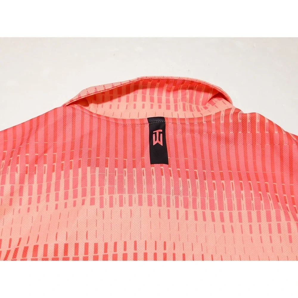 NIKE Tiger Woods ADV Polo Shirt DN2237 Coral Pink XL
